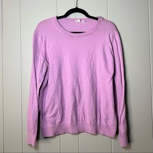 GAP Factory Lilac Crew Neck Sweater XL